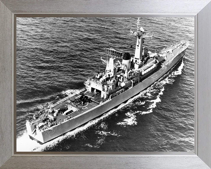 HMS Ajax F114 Royal Navy Leander Class Frigate Photo Print or Framed Print - Hampshire Prints