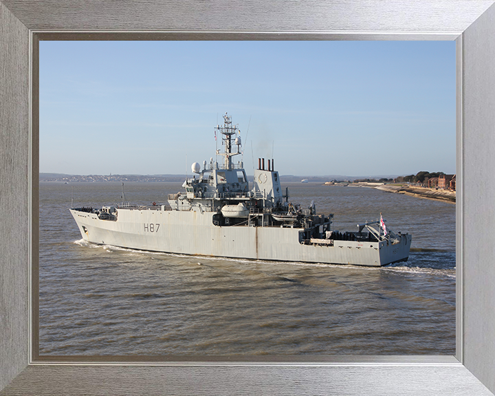 HMS Echo H87 Royal Navy Echo class survey vessel Photo Print or Framed Print - Hampshire Prints