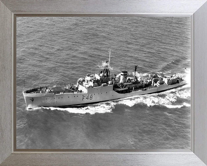 HMS Dundas F48 Royal Navy Blackwood class frigate Photo Print or Framed Print - Hampshire Prints