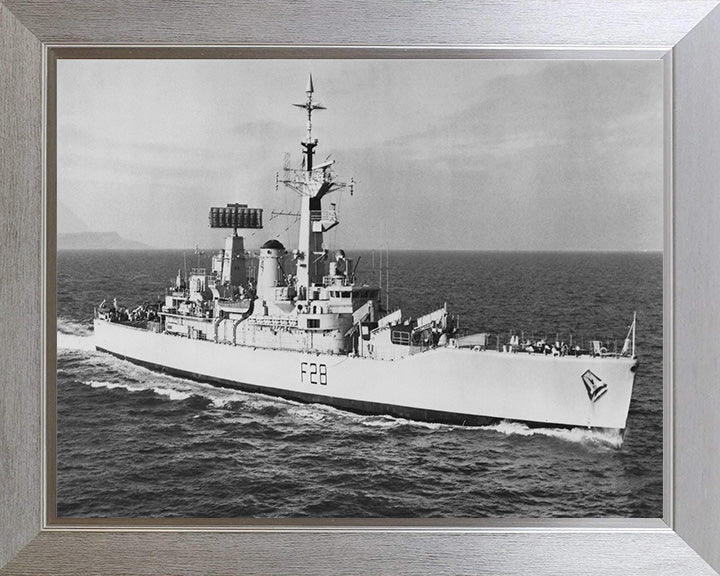 HMS Cleopatra F28 Royal Navy Leander class frigate Photo Print or Framed Print - Hampshire Prints