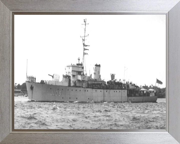 HMS Acute J106 | Photo Print | Framed Print | Algerine Class | Minesweeper | Royal Navy Hampshire Prints