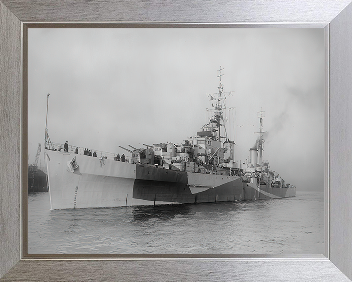 HMS Diadem 84 Royal Navy Dido class light cruiser Photo Print or Framed Photo Print - Hampshire Prints
