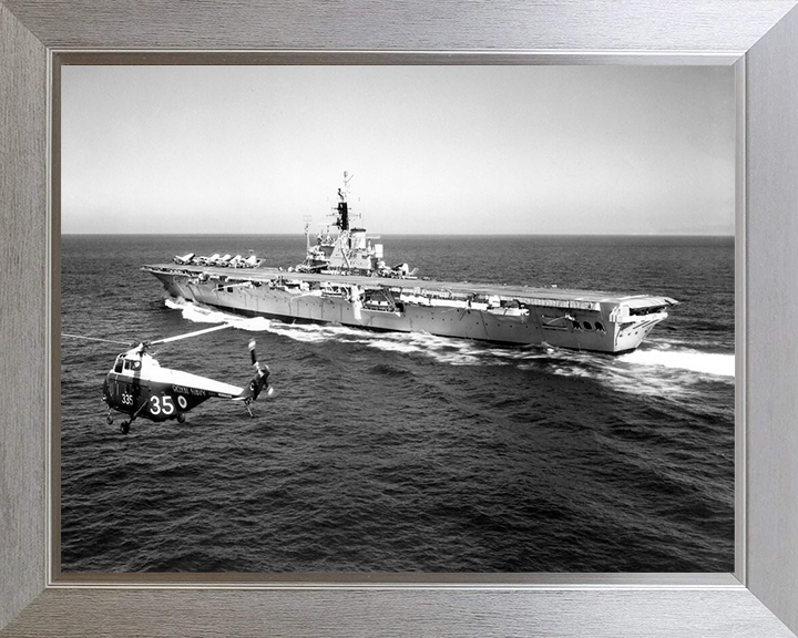 HMS Centaur R06 | Photo Print | Framed Print | Centaur Class | Fleet Carrier | Royal Navy Hampshire Prints