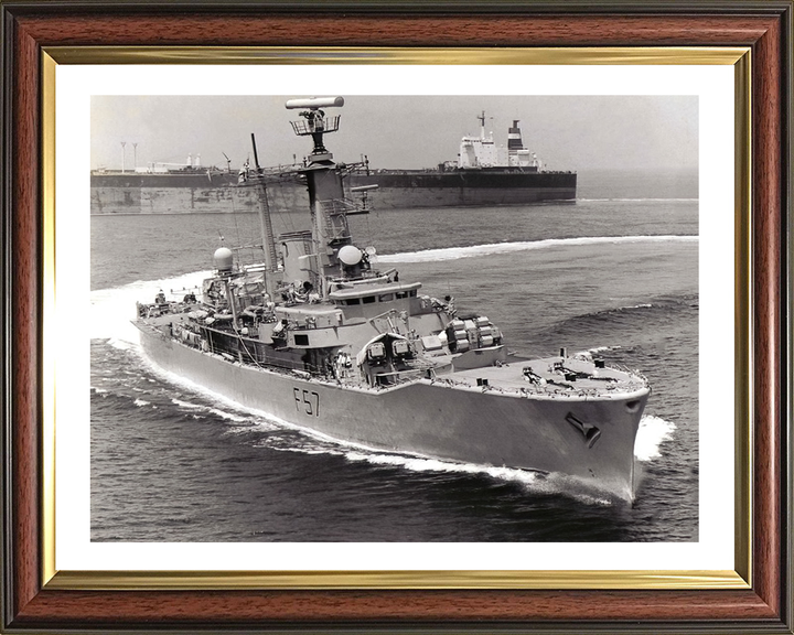 HMS Andromeda F57 Royal Navy Leander class frigate Photo Print or Framed Print - Hampshire Prints