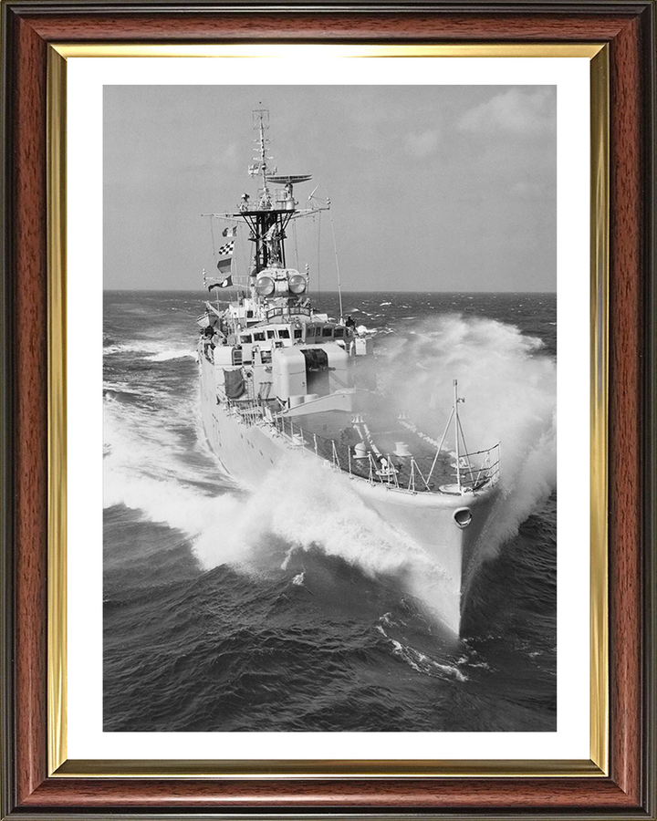 HMS Eastbourne F73 Royal Navy Whitby Class Frigate Photo Print or Framed Print - Hampshire Prints