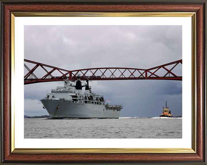 HMS Albion L14 Royal Navy Albion Class amphibious ship Photo Print or Framed Print - Hampshire Prints