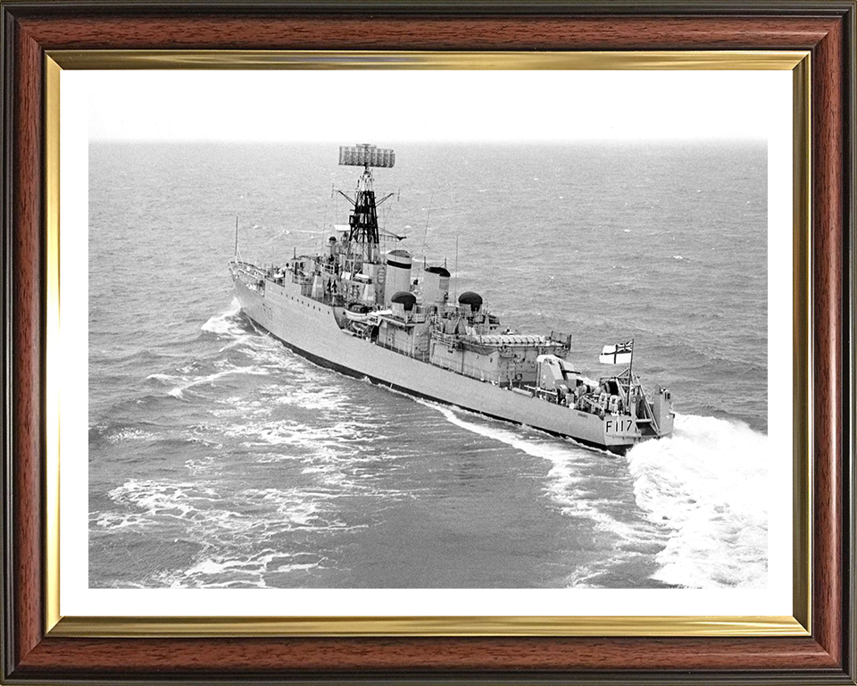 HMS Ashanti F117 Royal Navy Tribal Class Frigate Photo Print or Framed Print - Hampshire Prints