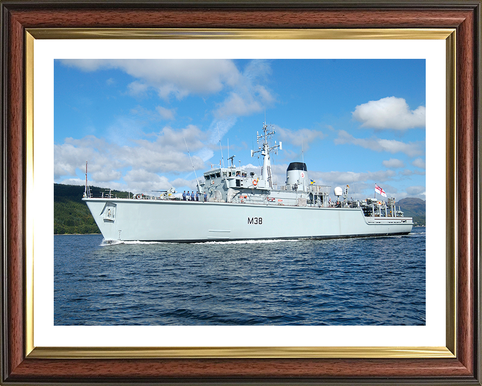 HMS Atherstone M38 | Photo Print | Framed Print | Hunt Class | Mine Warfare Vessel | Royal Navy Hampshire Prints