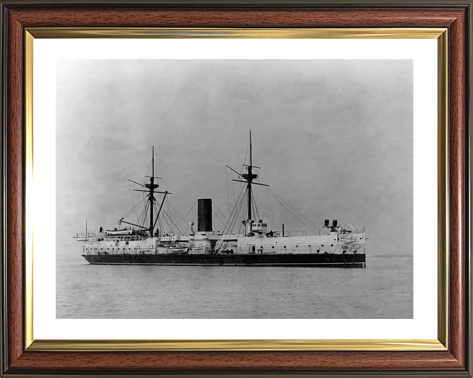 HMS Edinburgh (1882) | Photo Print | Framed Print | Colossus Class | Battleship | Royal Navy Hampshire Prints