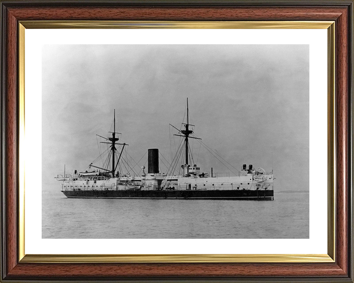 HMS Edinburgh (1882) | Photo Print | Framed Print | Colossus Class | Battleship | Royal Navy Hampshire Prints
