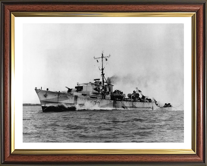 HMS Brissenden L79 | Photo Print | Framed Print | Hunt Class | Destroyer | Royal Navy Hampshire Prints