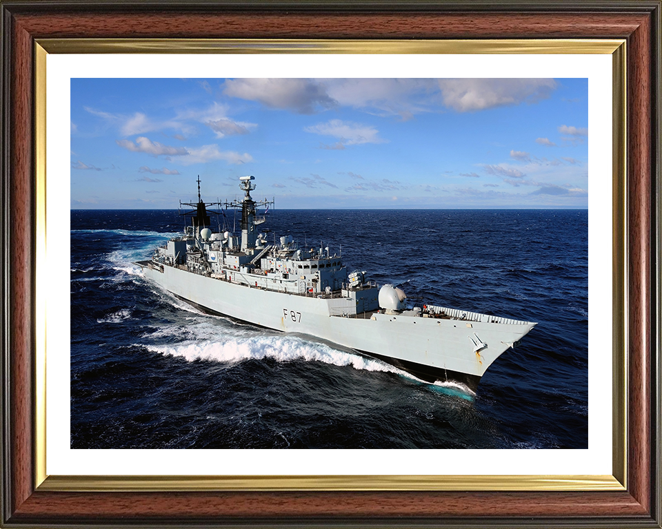 HMS Chatham F87 | Photo Print | Framed Print | Poster | Type 22 | Frigate | Royal Navy Hampshire Prints
