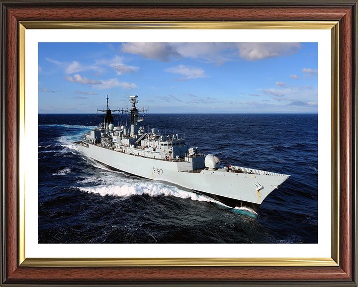HMS Chatham F87 | Photo Print | Framed Print | Poster | Type 22 | Frigate | Royal Navy Hampshire Prints