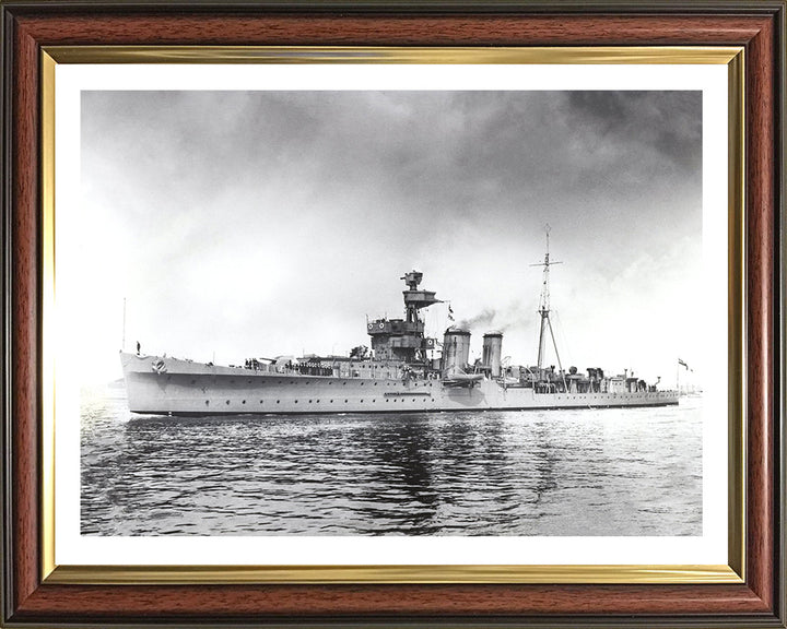 HMS Cairo D87 Royal Navy C class light cruiser Photo Print or Framed Photo Print - Hampshire Prints