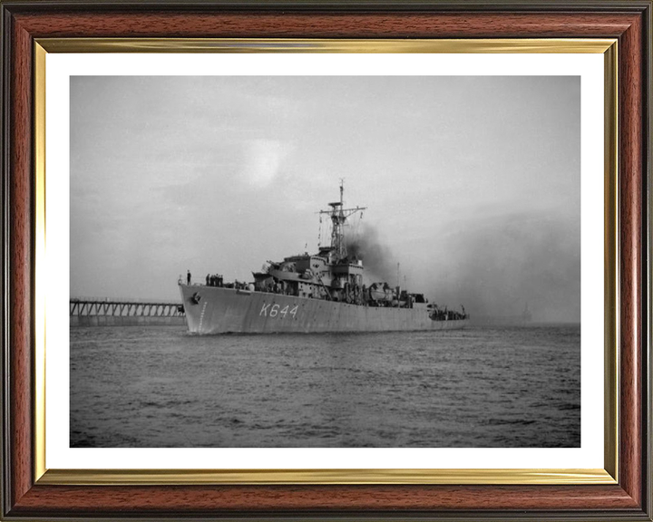 HMS Cawsand Bay K644 Royal Navy Bay Class Frigate Photo Print or Framed Print - Hampshire Prints