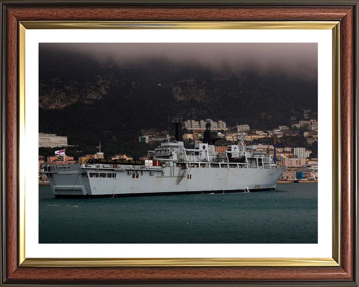 HMS Albion L14 Royal Navy Albion Class amphibious ship Photo Print or Framed Print - Hampshire Prints