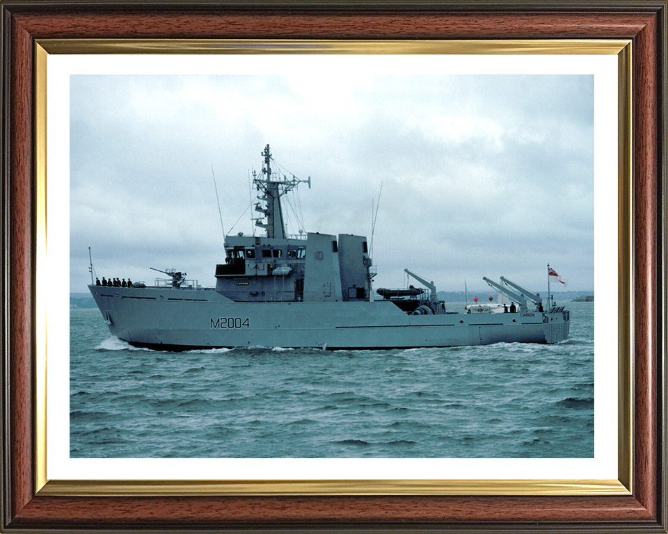 HMS Carron M2004 Royal Navy River class minesweeper Photo Print or Framed Print - Hampshire Prints