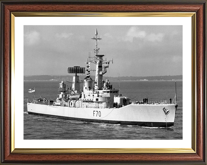 HMS Apollo F70 Royal Navy Leander class Frigate Photo Print or Framed Print - Hampshire Prints