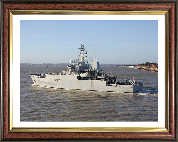 HMS Echo H87 Royal Navy Echo class survey vessel Photo Print or Framed Print - Hampshire Prints