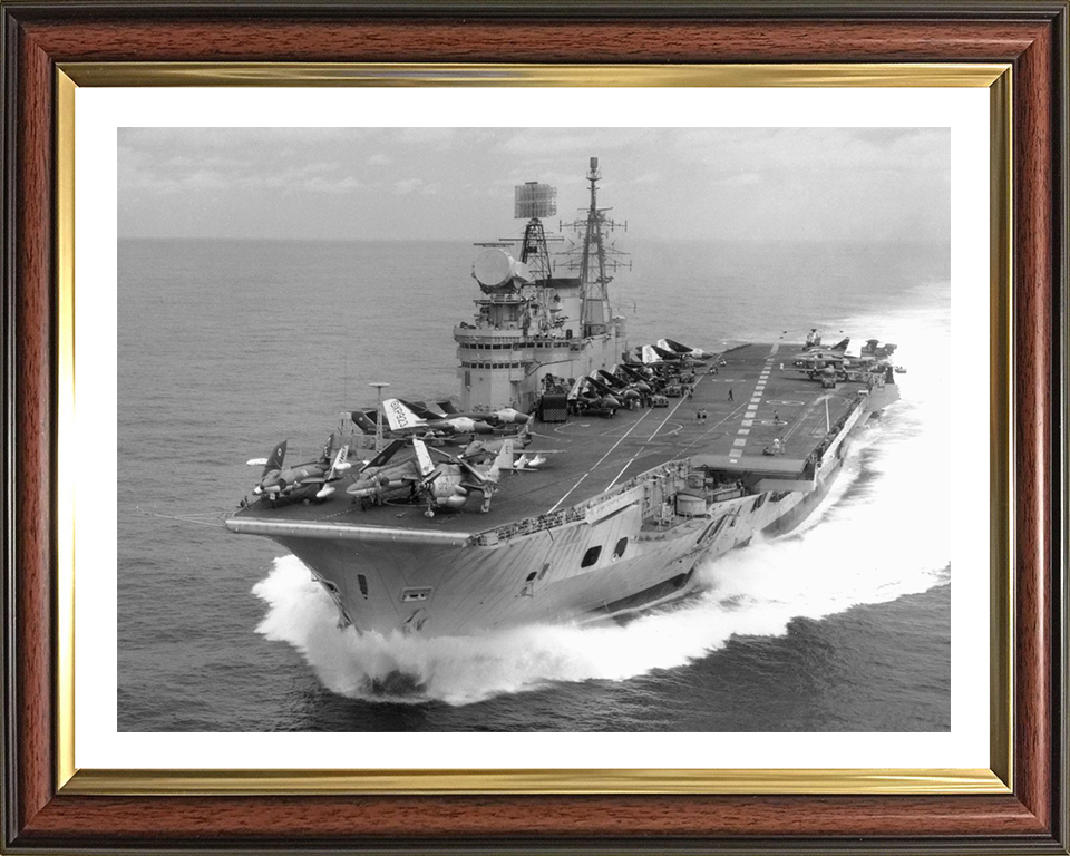 HMS Eagle R05 | Photo Print | Framed Print | Audacious Class | Aircraft Carrier | Royal Navy Hampshire Prints