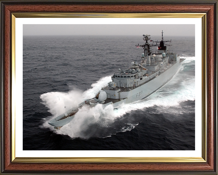 HMS Chatham F87 | Photo Print | Framed Print | Poster | Type 22 | Frigate | Royal Navy Hampshire Prints