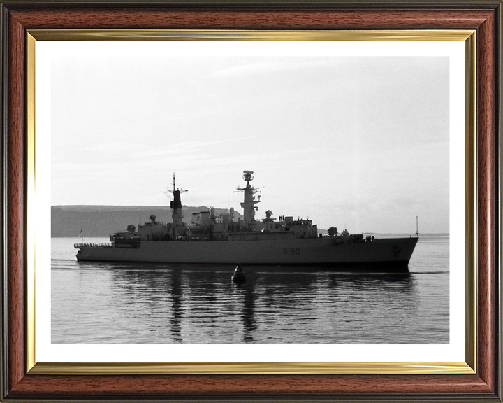 HMS Brilliant F90 Royal Navy Type 22 Frigate Photo Print or Framed Print - Hampshire Prints