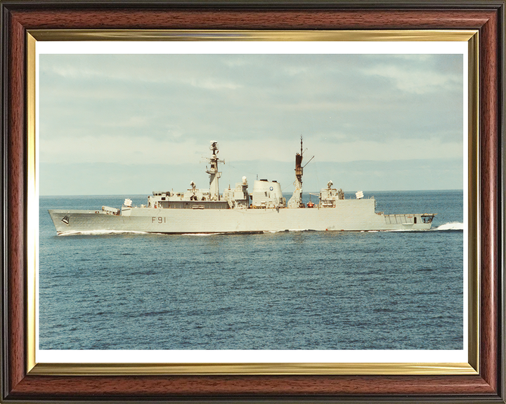 HMS Brazen F91 Royal Navy Type 22 frigate Photo Print or Framed Print - Hampshire Prints