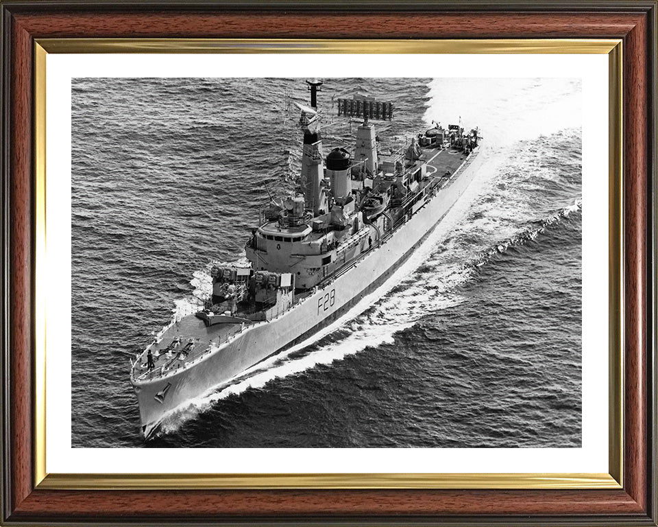 HMS Cleopatra F28 Royal Navy Leander class frigate Photo Print or Framed Print - Hampshire Prints