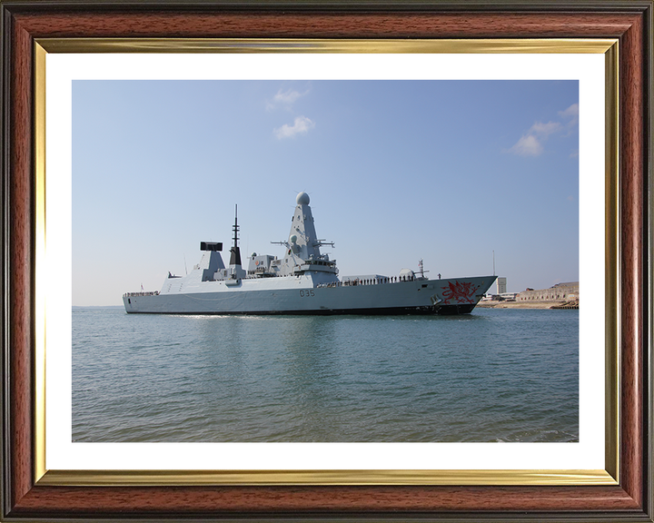 HMS Dragon D35 | Photo Print | Framed Print | Poster | Type 45 | Destroyer | Royal Navy Hampshire Prints
