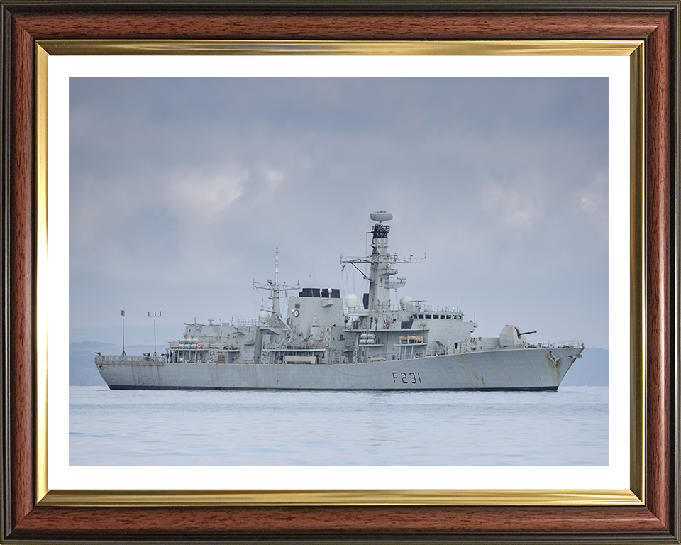 HMS Argyll F231 | Photo Print | Framed Print | Poster | Type 23 | Frigate | Royal Navy Hampshire Prints