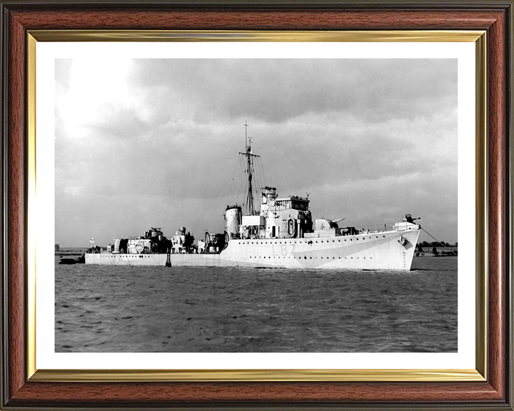HMS Eglinton L87 | Photo Print | Framed Print | Hunt Class | Destroyer | Royal Navy Hampshire Prints