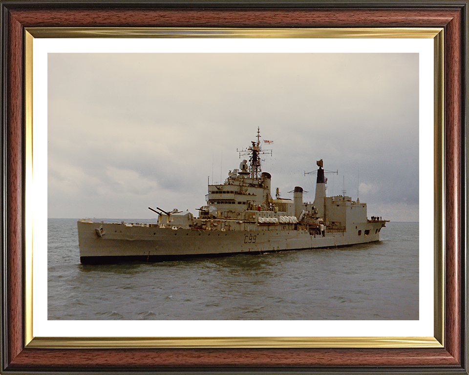 HMS Blake C99 Royal Navy Tiger Class Light Cruiser Photo Print or Framed Print - Hampshire Prints