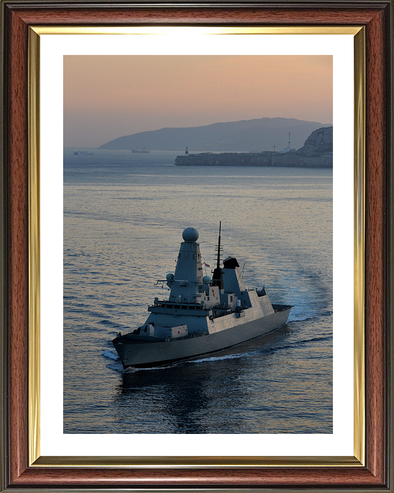 HMS Dauntless D33 Royal Navy Type 45 Destroyer Photo Print or Framed Print - Hampshire Prints