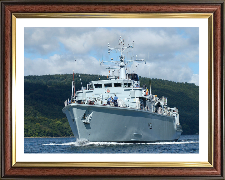 HMS Atherstone M38 Royal Navy Hunt class mine countermeasures vessel Photo Print or Framed Print - Hampshire Prints