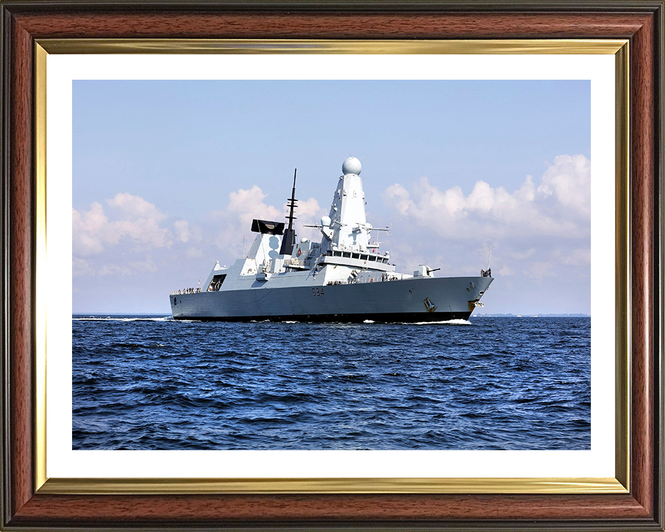 HMS Diamond D34 | Photo Print | Framed Print | Type 45 | Destroyer | Royal Navy Hampshire Prints
