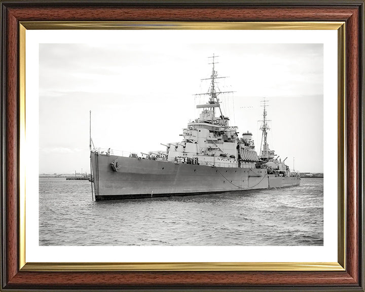 HMS Bermuda (52) | Photo Print | Framed Print | Fiji Class | Light Cruiser | Royal Navy Hampshire Prints