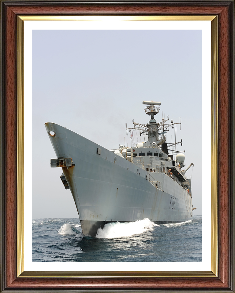 HMS Cumberland F85 | Photo Print | Framed Print | Poster | Type 22 | Frigate | Royal Navy Hampshire Prints