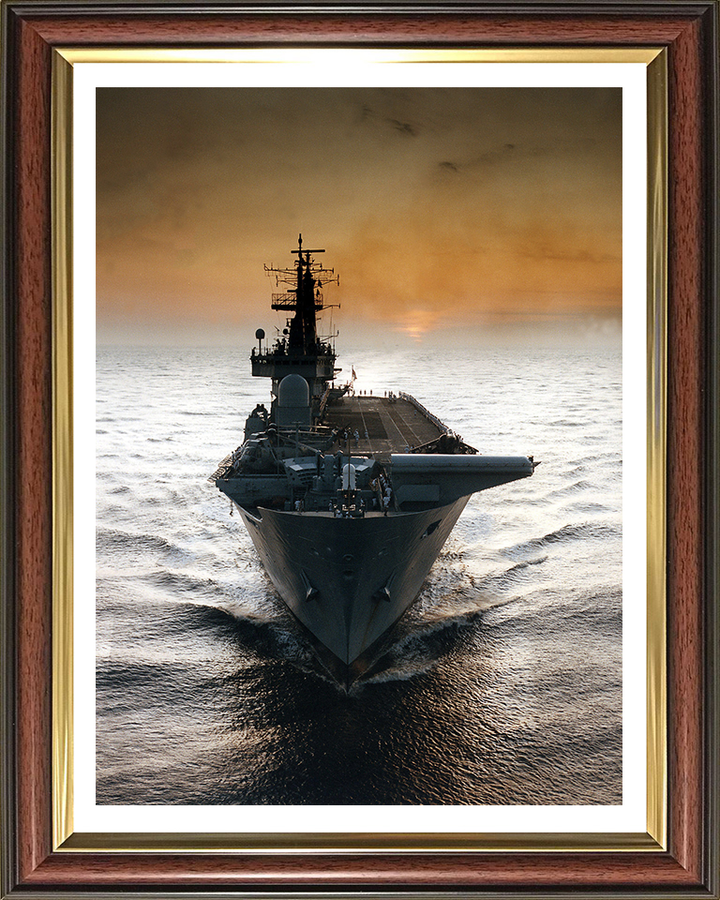 HMS Ark Royal R07 | Photo Print | Framed Print | Invincible Class | Aircraft Carrier | Royal Navy Hampshire Prints