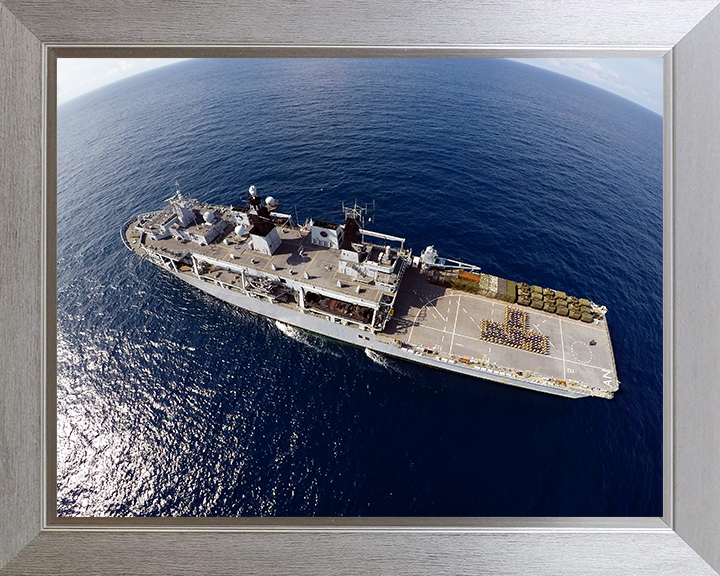 HMS Albion L14 Royal Navy Albion Class amphibious ship Photo Print or Framed Print - Hampshire Prints