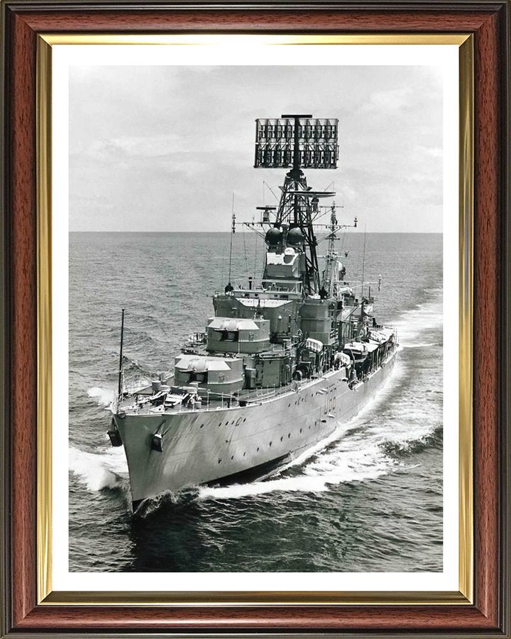 HMS Agincourt D86 Royal Navy Battle class destroyer Photo Print or Framed Print - Hampshire Prints