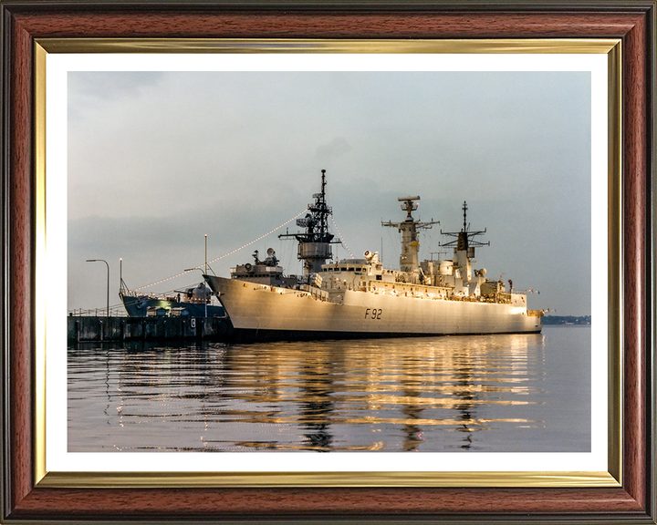 HMS Boxer F92 Royal Navy Type 22 Frigate Photo Print or Framed Print - Hampshire Prints