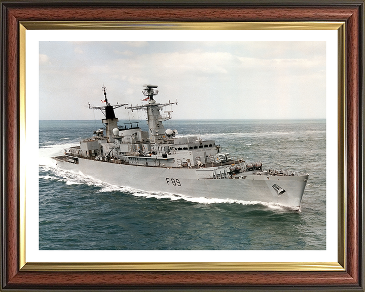 HMS Battleaxe F89 Royal Navy Type 22 Frigate Photo Print or Framed Print - Hampshire Prints