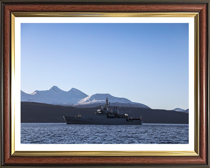 HMS Enterprise H88 | Photo Print | Framed Print | Hydrographic Survey Vessel | Royal Navy Hampshire Prints