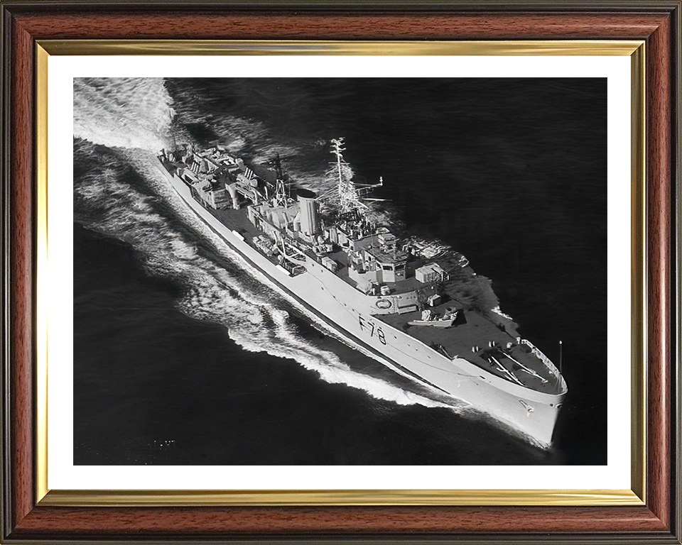 HMS Blackwood F78 Royal Navy Blackwood class frigate Photo Print or Framed Print - Hampshire Prints