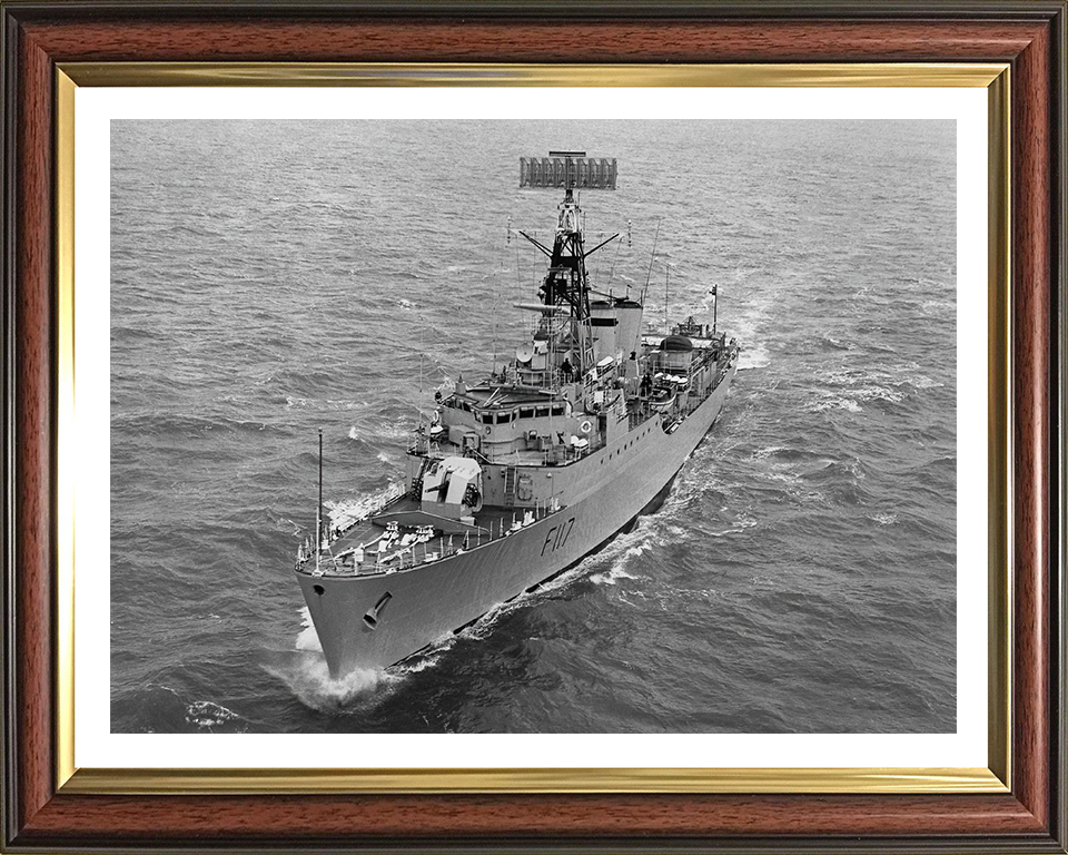 HMS Ashanti F117 Royal Navy Tribal Class Frigate Photo Print or Framed Print - Hampshire Prints