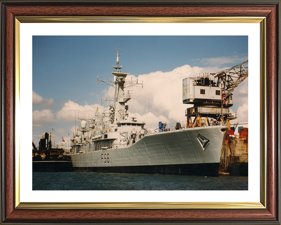 HMS Argonaut F56 Royal Navy Leander class frigate Photo Print or Framed Print - Hampshire Prints