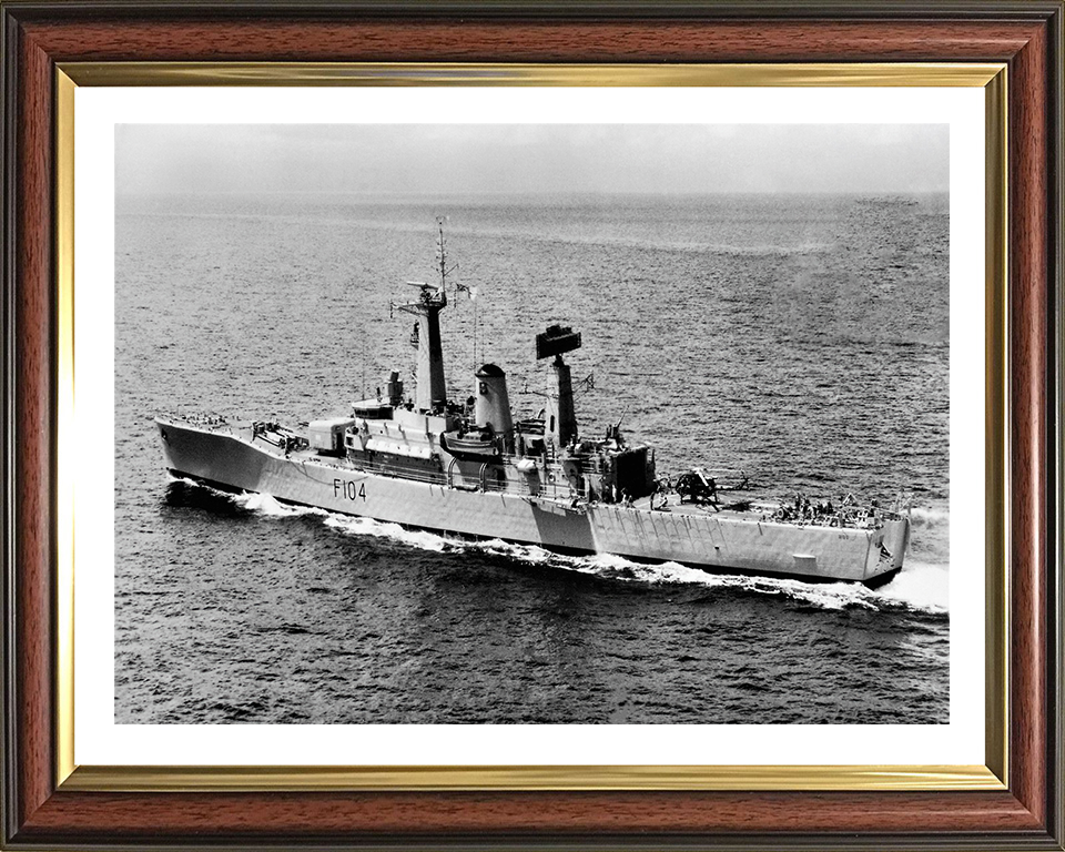 HMS Dido F104 Royal Navy Leander class frigate Photo Print or Framed Print - Hampshire Prints