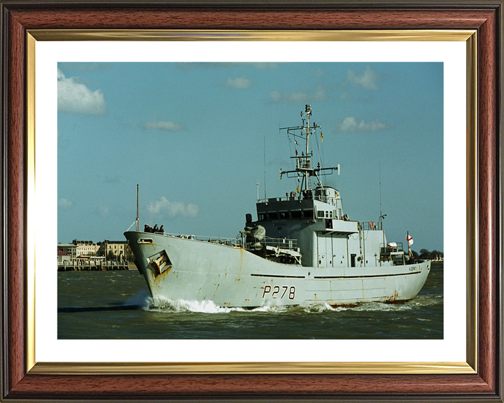 HMS Alderney P278 | Photo Print | Framed Print | Island Class | Patrol Vessel | Royal Navy Hampshire Prints