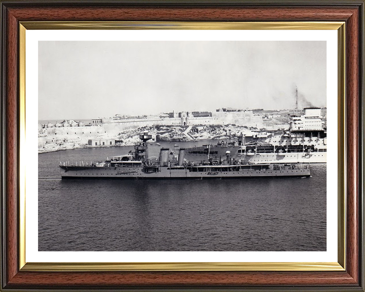 HMS Coventry D43 Royal Navy C class light cruiser Photo Print or Framed Photo Print - Hampshire Prints