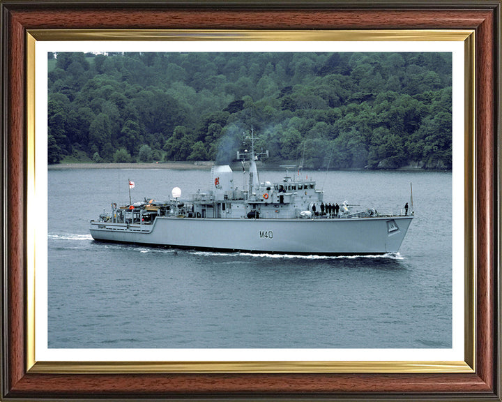 HMS Berkeley M40 Royal Navy Hunt class mine countermeasures vessel Photo Print or Framed Print - Hampshire Prints